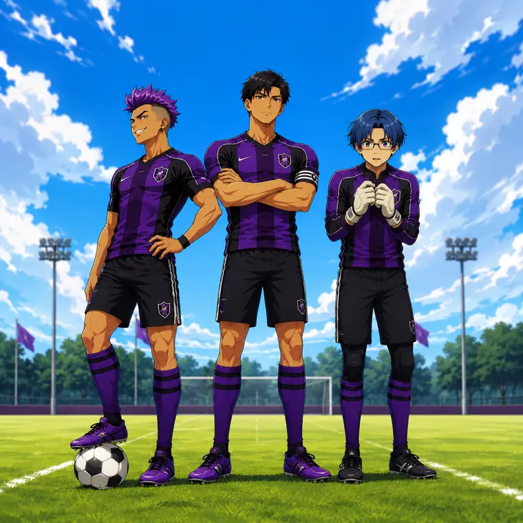 UGotTea Football Team group chat story world artwork